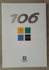 Peugeot 106 Brochure 1999 - Gti Quicksilver Zest Peugeot 106 Brochure 1999 - Gti Quicksilver Zest