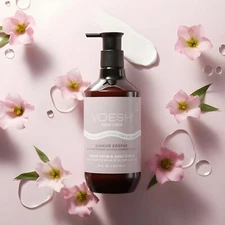 Voesh Vegan Hand & Body Creme Jasmine Soothe 28oz