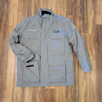 NFL Super Bowl XLVIII Jacket Coat Men 2XL NJ/NY Hooded Parka