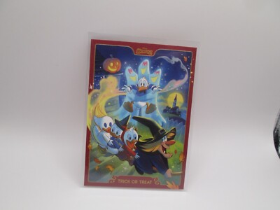 Trick or Treat    #G-9     Glow in the Dark Card   Disney Anthology