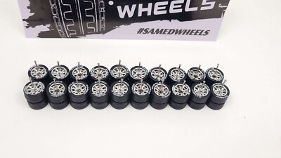10 set thunder 12mm Chrome lettering tire #76