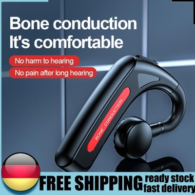 Portable Bluetooth-compatible Earphone Noise Reduction Bone Transmission Headset