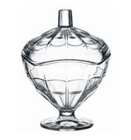 Zuckerdose Glas Mit Deckel Dose Bonbondose Glasdose Glasschale