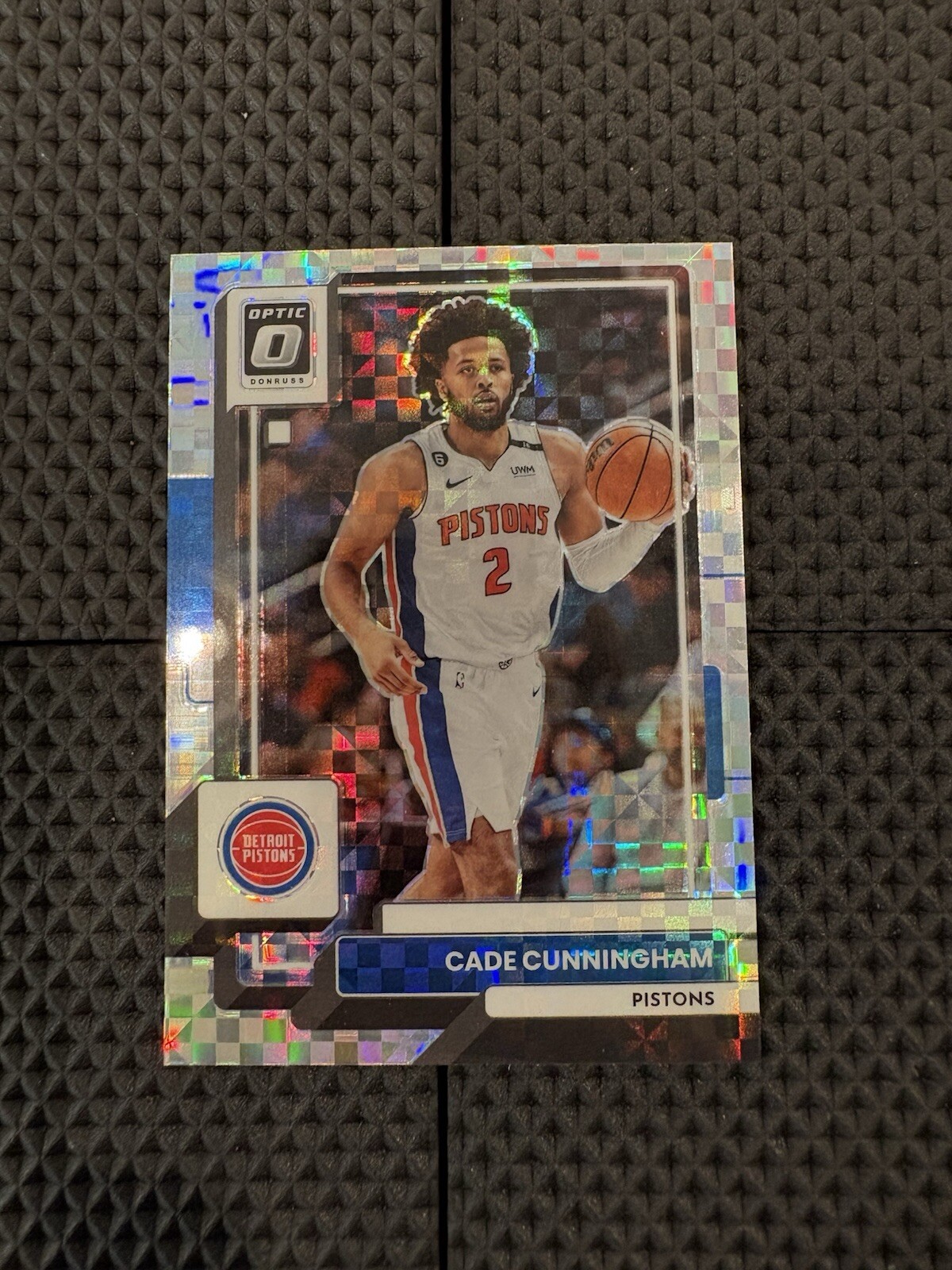 2022-23 Panini Donruss Optic - Checkerboard Prizm SSP #92 Cade Cunningham