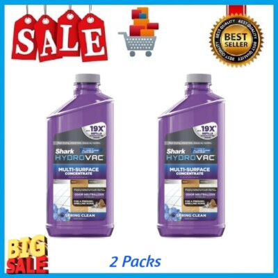 2 Pack Shark Hydro  Multi-Surface Concentrate with odor neutralizer technology