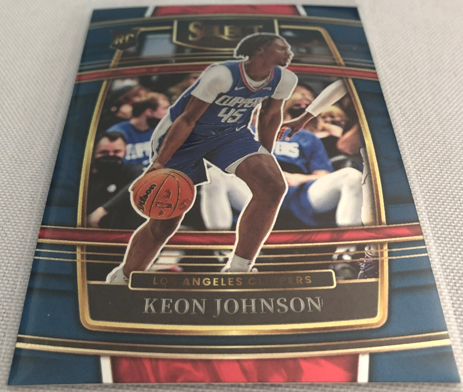 2021-22 Select Basketball Keon Johnson Los Angeles Clippers Concourse Rookie #40