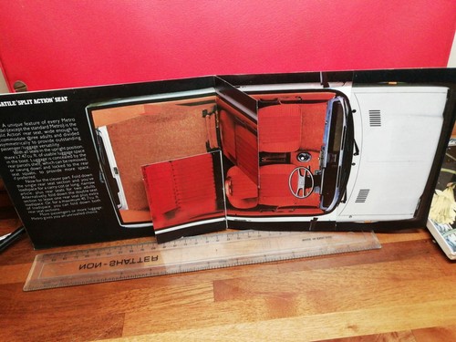 Austin Metro Sales Brochure Publication Number 3477 - Bild 4 von 4