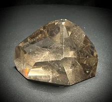 High Clarity Smoky Citrine Geometric Freeform 5.9oz