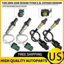 Set(4) Upstream Downstream O2 Oxygen Sensor For 04-06 Nissan Altima Maxima 3.5L