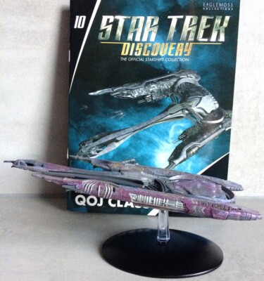 Star Trek Discovery Starships Collection Eaglemoss 10 Klingonen Qoj Klasse Engl Ebay Star Trek Discovery Starships Collection Eaglemoss 10 Klingonen Qoj Klasse Engl Ebay