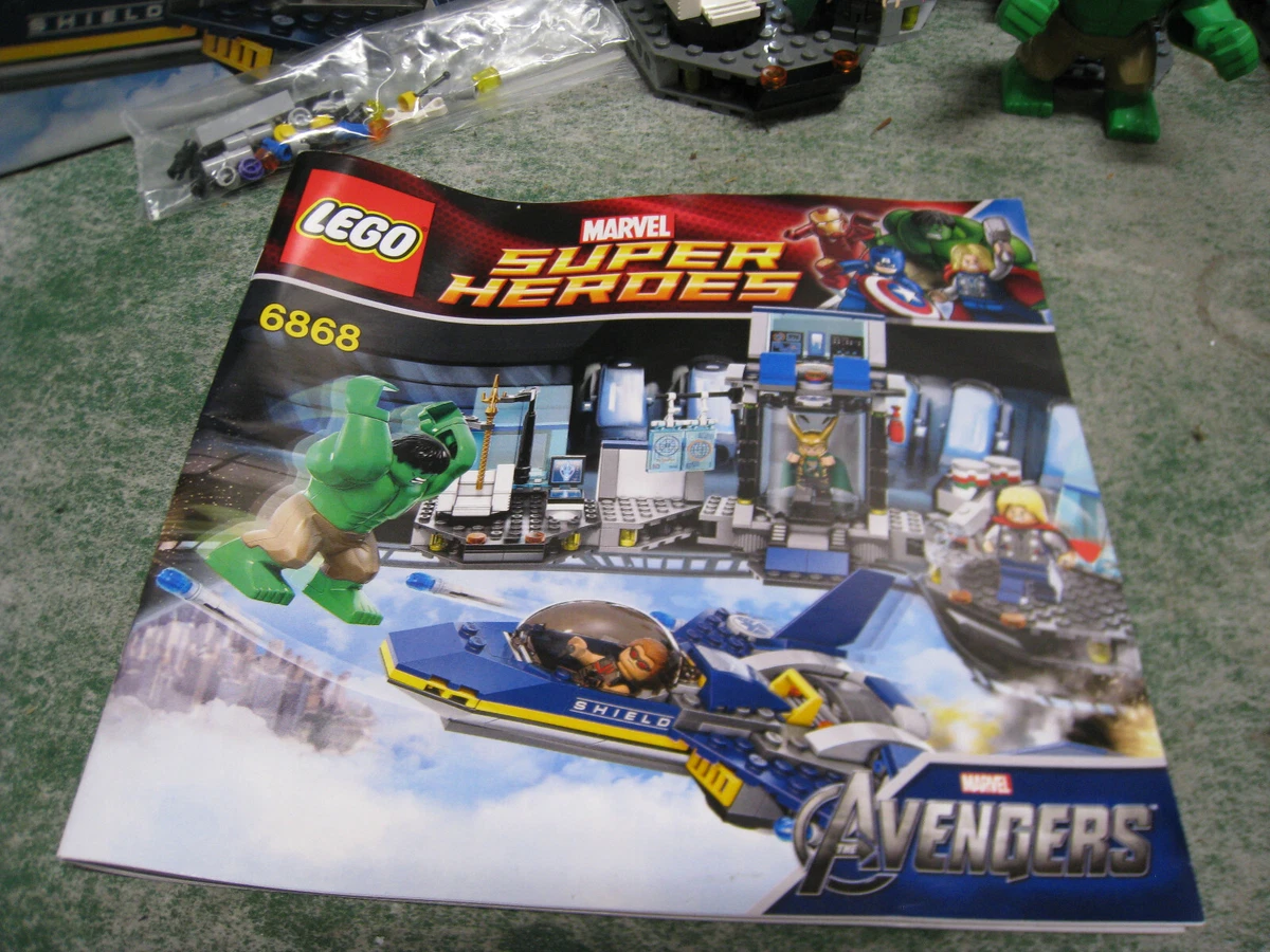 LEGO Super Heroes Hulk s Helicarrier Breakout 6868 USED 100 COMPLETE