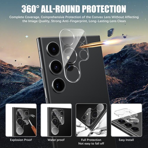 Per Samsung Galaxy S25/S24/S23/S22 custodia ultra resistente vetro temperato protecto - Foto 55 di 65