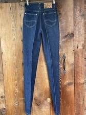 Vtg NWT DOS 80s Lee Riders Mom Jeans Women's Size 00 Talon 23 W 33 L made In USA