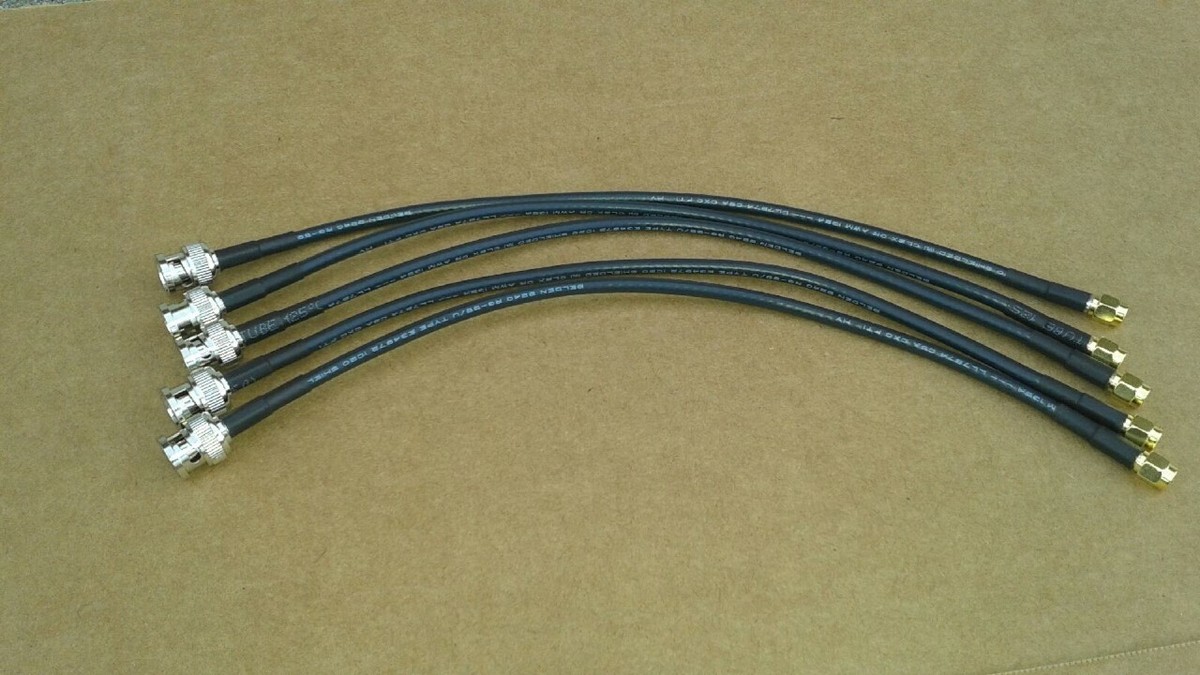 Cordon RG58 50 cm N mâle vers sma mâle Cordon RG58 50 cm N mâle vers sma mâle