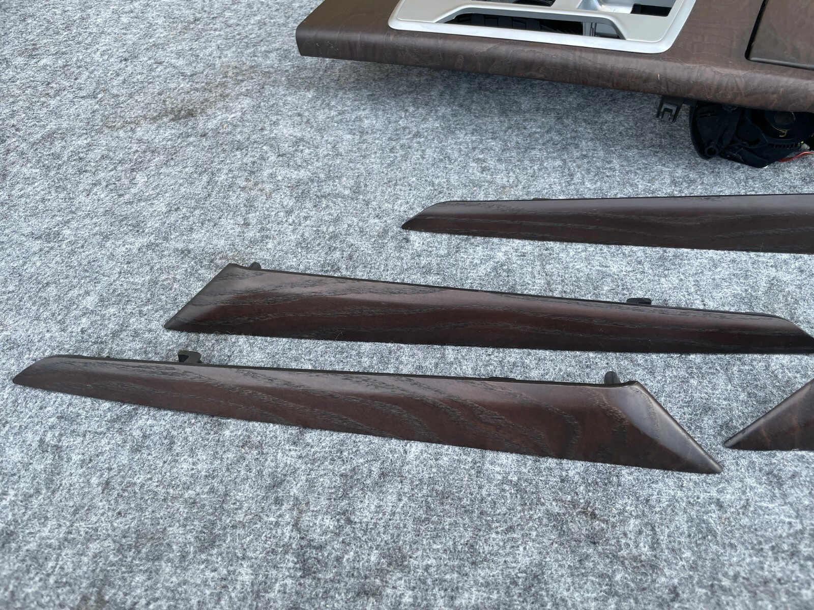 WOOD GRAIN TRIM SET CONSOLE/DOOR PANEL 45K 14-19 MASERATI GHIBLI S Q4 3.0L