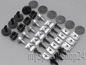 20XUnterfahrschutz Einbausatz Unterboden Repair Kit Für Audi A4