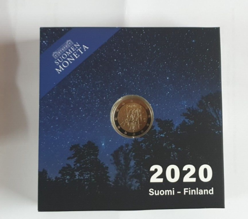 Coincard / pièce commémorative de 2 euros Finlande 2020 - PP - Turku - Photo 1/1