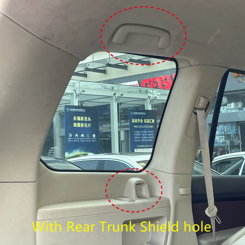 Maletero trasero panel almacenamiento molle 7 asientos para Toyota Land Cruiser J200 2007-2021 Foto 4 de 4