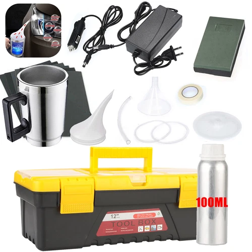 Headlight Restoration Repair Tool Liquid Polymer Kit Chemical Polishing Set N6D7