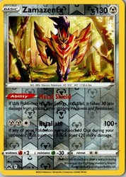 Zamazenta 097/159 Crown Zenith Reverse Holo