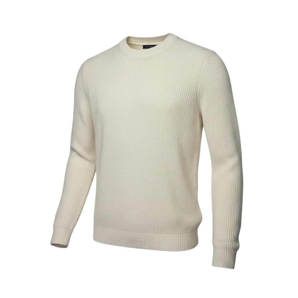 TopMan Jumper Men's UK Size L Beige Long Sleeve Wool Turtle Neck
