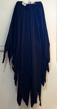 N. W. Costume Black Witch Dress One Size Adult Unisex Halloween-Vintage-Used