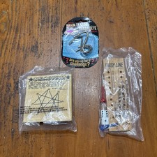 Christmas Stocking Stuffer Game Puzzle Lot of Three A 