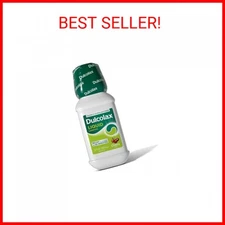 Dulcolax Saline Laxative Liquid - Fast, Gentle Constipation Relief, Cherry 12oz