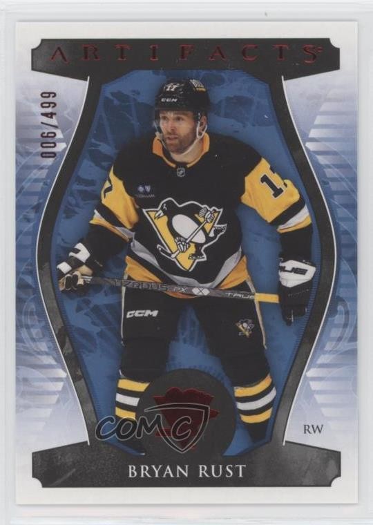 2023-24 Upper Deck Artifacts Ruby 6/499 Bryan Rust #3 ht1