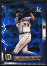 2022 Bowman Chrome Sapphire Edition #53 Spencer Torkelson Detroit Tigers