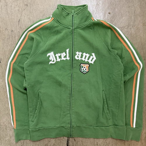 Vintage Roma Atletica Ireland Jacket Men Medium Green Soccer Football Futbol