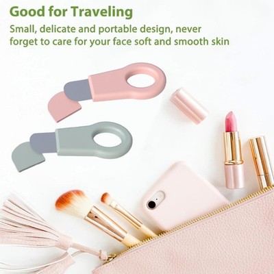Portable Facial Skin Scrubber Skin Spatula Face Blackhead Remover Scraper