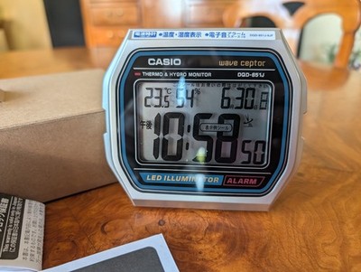 Casio Waveceptor Digital Desktop Clock DQD-851J-8JF