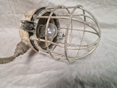 Alte DDR Lampe Bergbau Grubenlamp (E1)