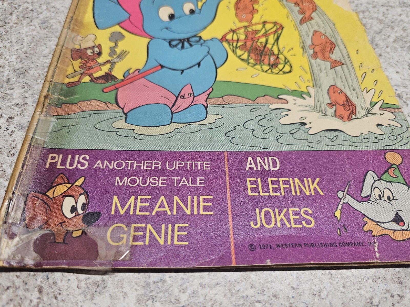 Baby Snoots Comic Book Issue #7 1972 Gold Key