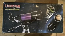 Astronomical/Terrestrial Telescope F30070M Moon/Brighter Planets 70mm Beginners