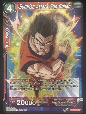 Surprise Attack Son Gohan - SD15-04 ST - Foil Dragon Ball Super Card NM