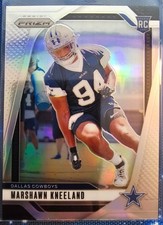 2024 Panini Prizm #373 Silver Prizm Marshawn Kneeland Cowboys Rookie Card. rookie card picture