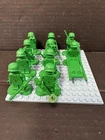 Toy Story Pixar Army Man Minifigure (X15) LOT Green Army Man Military Jeeps