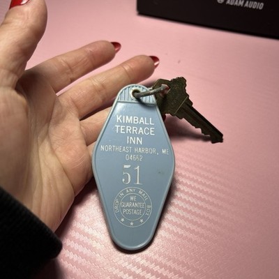 Vintage Kimball Terrace Inn Hotel Key Fob and Key Room 51