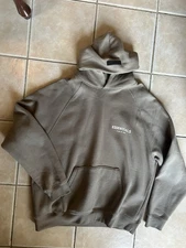 Essentials Hoodie Desert Taupe Size L