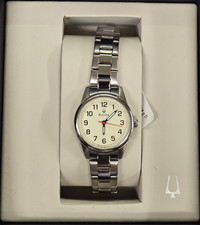 Brand New Working Bulova Classic Collection 28mm Ladies Wristwatch 96L167