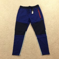Greyson Sequoia Joggers Pants Mens Medium New Blue Colorblock