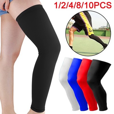 1-5Pairs Compression Thigh Sleeve Leg Pain Relief Socks  Knee Brace High Support