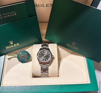 NEW 2025 Rolex Oyster Perpetual 28MM Black Dial Woman s Automatic Watch 276200