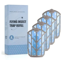 Flying Insect Trap Refill Cartridge Kit Replacement (12 Pack)