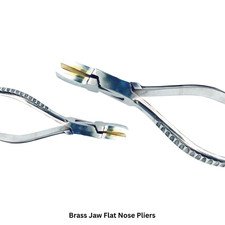 Brass Jaw Flat Nose Pliers – Non-Marring Holding, Bending & Straightening Tool