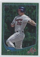 2013 Topps Emerald Foil Dan Uggla #126 a5u