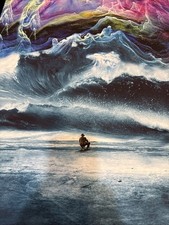 Peaks Imaginary Foundation Nico Giclée Print 22x28 Cosmic Waves 2014 Cert 247