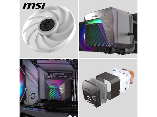 MSI MAG Coreliquid A15 360 Black- AIO ARGB Liquid Cooling - 360mm Radiator - - Picture 5 of 5